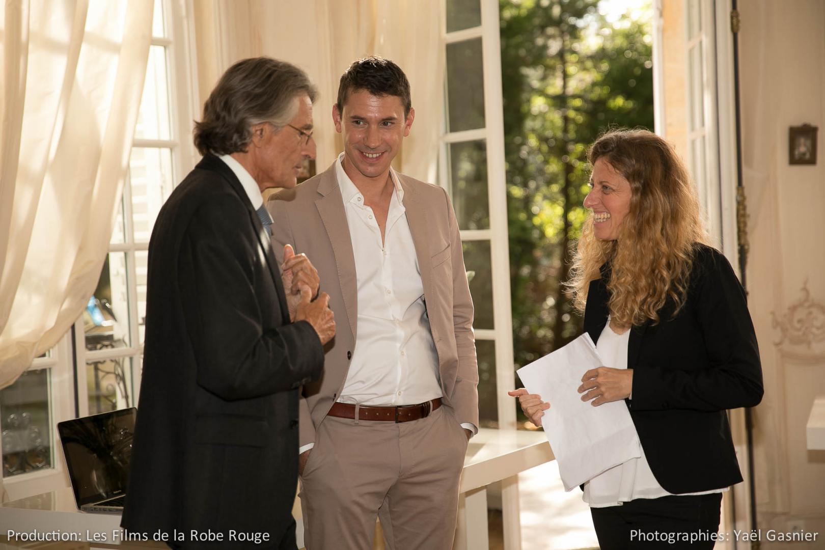 Direction d'acteurs sur le tournage du film My Way From Paris - Production Les Films de la Robe Rouge Direction d'acteurs sur le tournage du film My Way From Paris - Production Les Films de la Robe Rouge