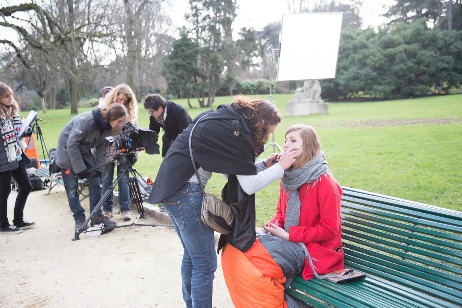 Photo de Tournage Prestation Audiovisuelle - Production: LES FILMS DE LA ROBE ROUGE - Nathalie Lanier Photo de Tournage Prestation Audiovisuelle - Production: LES FILMS DE LA ROBE ROUGE - Nathalie Lanier